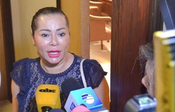 Noelia Cabrera senadora libero cartista. Foto Prensa Senado.