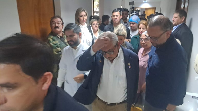 Visita sorpresa del presidente del IPS destapa graves falencias en hospitales de Caaguazú y Yhû