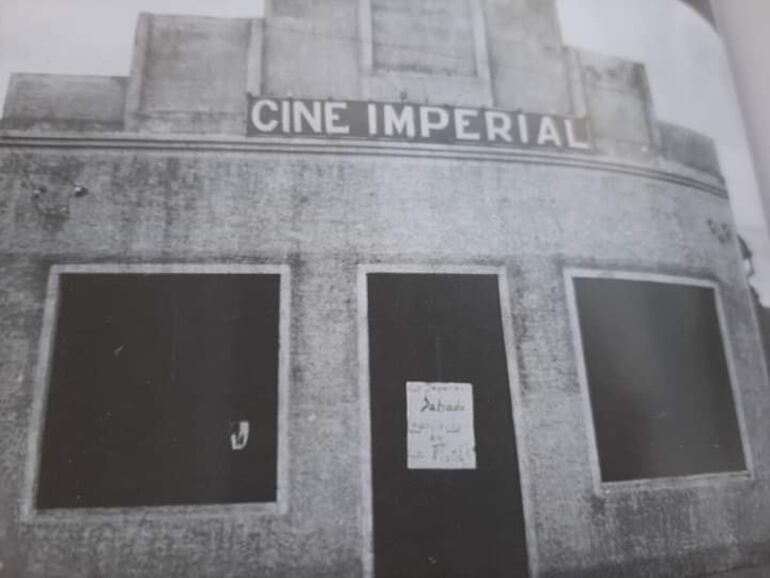 Primera sede del Cine Imperial, inaugurado en 1938 en Encarnación.