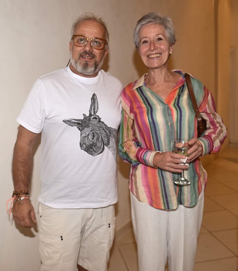 Marcelo Berenstein y Andrea Machaín.
