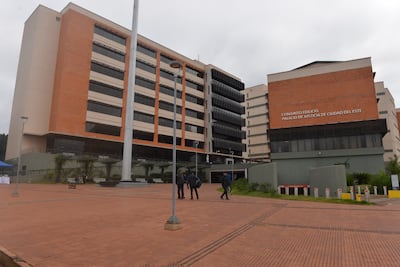 Fachada del Palacio de Justicia de Ciudad del Este.