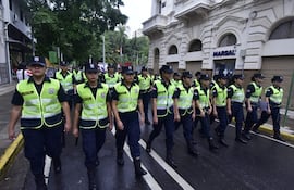 marcha protesta microcentro