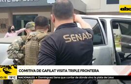Comitiva de Gafilat visita la Triple Frontera