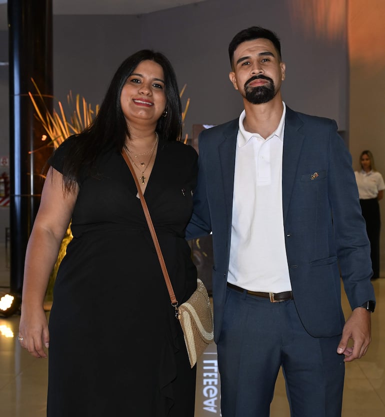 Fernanda Báez y Alberto González.  