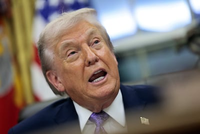 El presidente de Estados Unidos, Donald Trump