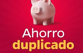 Banco Atlas ofrece posibilidad de duplicar ahorro programado.