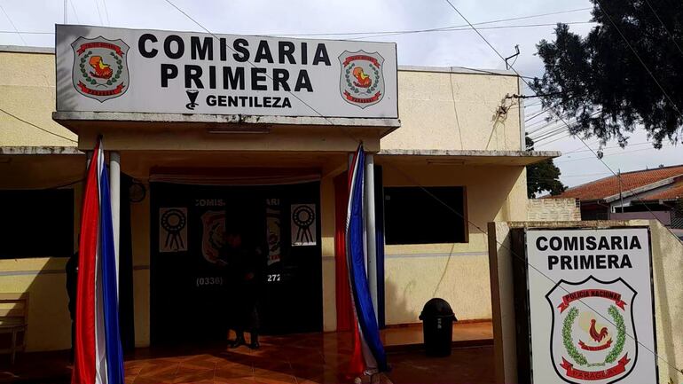 Sede de la Comisaría 1ra. de Pedro Juan Caballero.