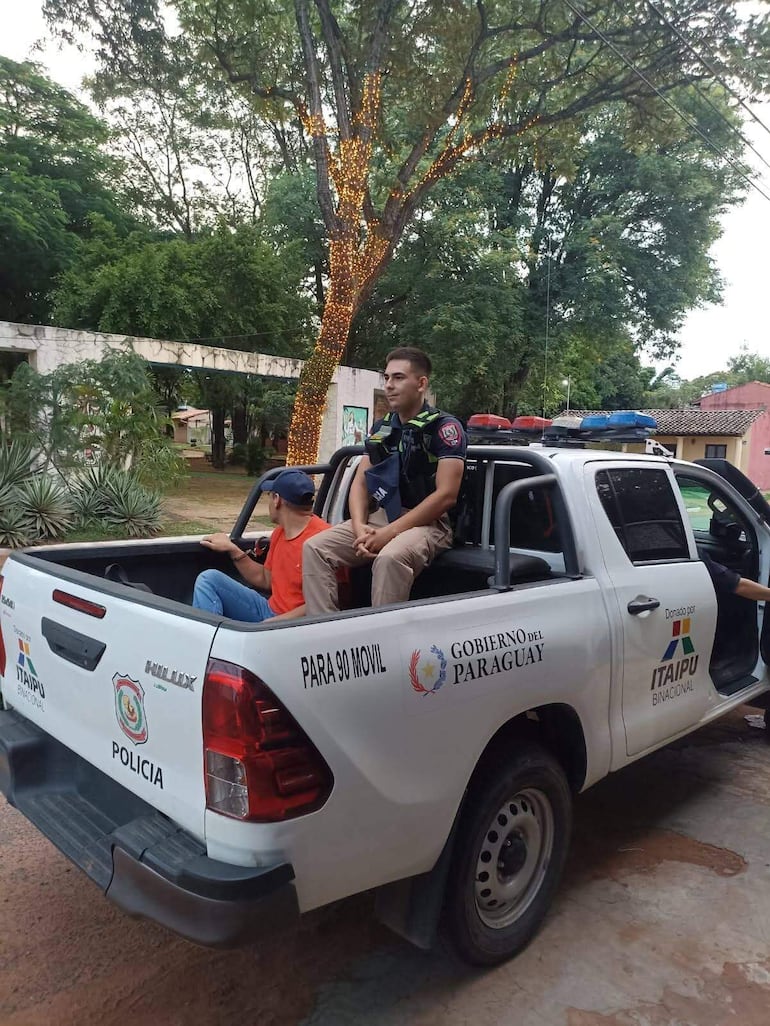 El traslado de los procesados estuvo a cargo de efectivos de la Comisaría 9ª de Pirayú.