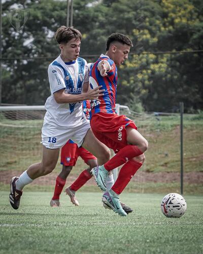 Los azulgranas recibieron a Ameliano en Parque Azulgrana de Ypané