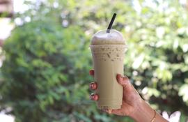 Té verde helado con melón.