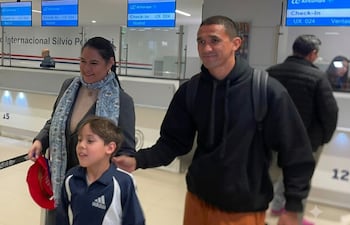 El defensor Víctor Gustavo Velázquez Ramos (35 años) habló con ABC antes de viajar para acoplarse a Cerro Porteño. Foto: Jorge Izquierdo