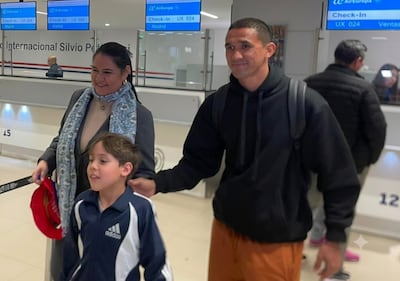 El defensor Víctor Gustavo Velázquez Ramos (35 años) habló con ABC antes de viajar para acoplarse a Cerro Porteño. Foto: Jorge Izquierdo