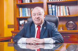 Alfredo Estigarribia, vicepresidente primero del Centro de Despachantes de Aduana del Paraguay.