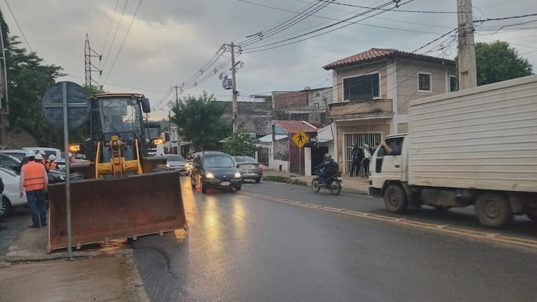 Arrancan obras sobre Avelino Martínez: estos son los desvíos en el tránsito