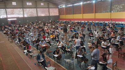 Para este proceso se inscribieron 7.276 postulantes para el departamento de Caaguazú.