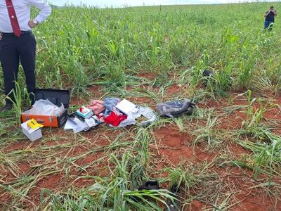 Elementos que pertenecerían a la víctima fueron encontrados en el lugar.