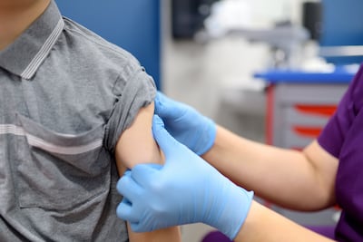 Vacunación pediátrica.