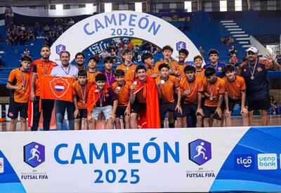 Deportivo Sajonia se coronó en la categoría Sub 15.