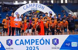 Deportivo Sajonia se coronó en la categoría Sub 15.