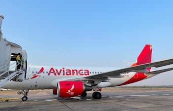 La aerolínea colombiana Avianca en Paraguay