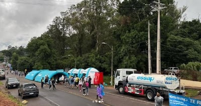 Essap habilitan 40 grifos públicos distribuidos en puntos clave del trayecto y alrededores de la Basílica de Caacupé.