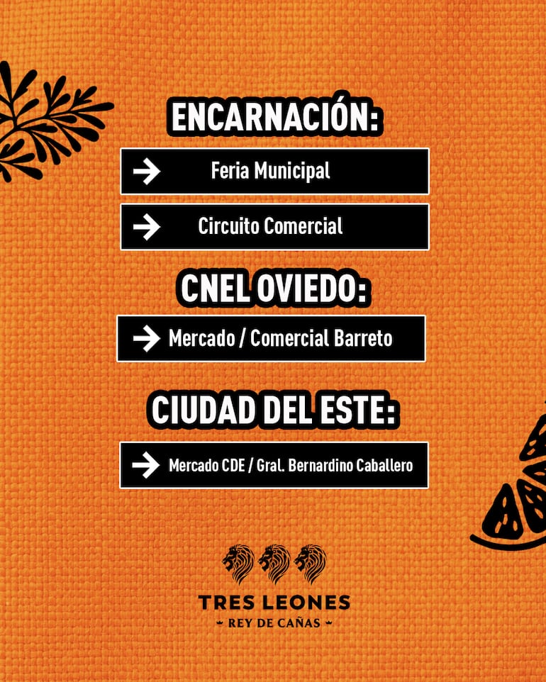 Los Desyetadores Ambulantes también estarán en Encarnación, Coronel Oviedo y Ciudad del Este.
