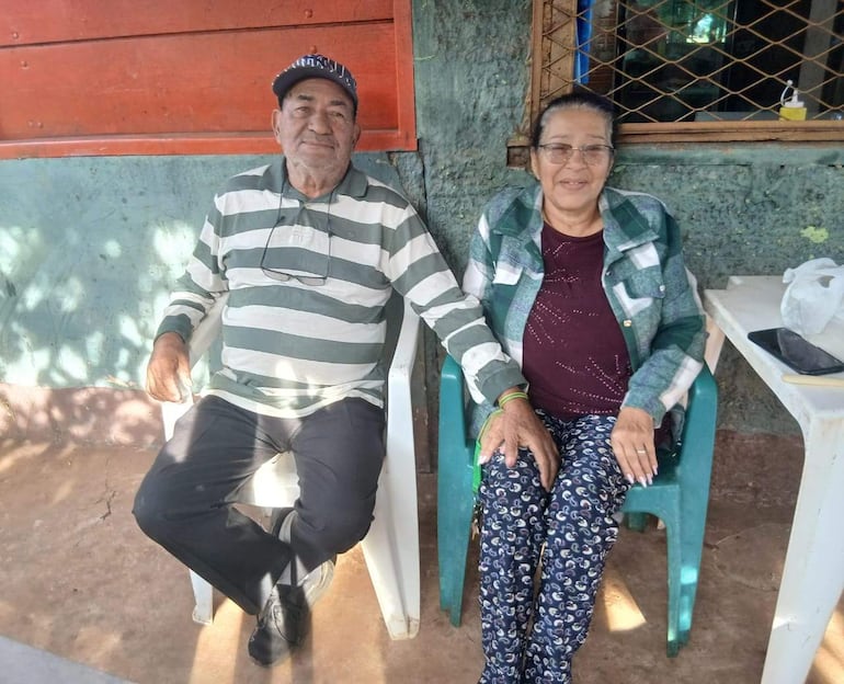 Rosalina Barreto y Arnaldo Castro.