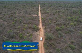La Organización No Gubernamental OPADES pidió proteger los médanos del Chaco