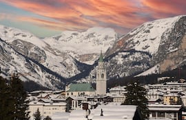 Cortina d’Ampezzo, Italia.