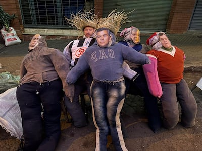 En el mercado 4 ya se venden los Judas Kái con los rostros de diferentes figuras de la política nacional.