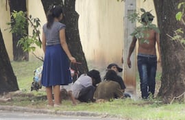 Los nativos viven en la marginalidad en varios sectores de Ciudad del Este y son víctimas de microtraficantes de drogas.