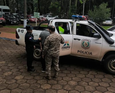El hombre fue detenido en la Municipalidad de Ciudad del Este.