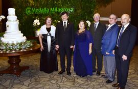 Consejo de Administración: Brígida Sánchez, Lorenzo Barreto, Digna Román, Adolfo Aguilera, Fermín Cañiza y Valentín Galeano.
