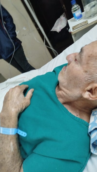 Don Santiago Patiño, es un paciente oncológico sin familia que requiere de la solidaridad ciudadana.