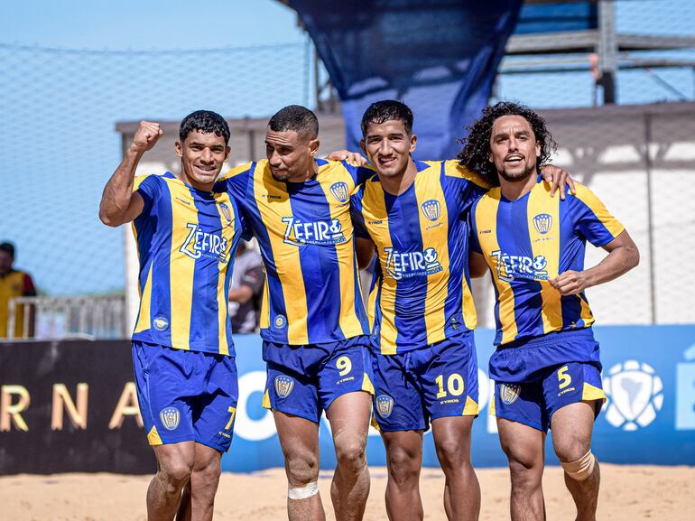 Paraguayos protagonistas en el palmarés de la Copa Libertadores de playa