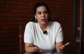 Johanna Ortega, diputada.