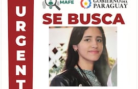 Buscan y piden ayuda para localizar a joven mujer desaparecida ayer.
