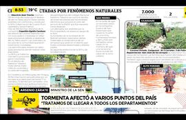 Video: Tormentas afectan a varios puntos del país