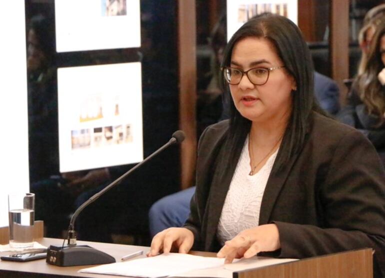 Carmela Ramírez, fiscal acusadora del JEM.