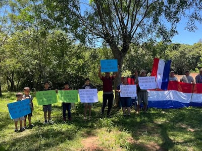 Continúa el conflicto por el agua en la comunidad de Zanja Jhu, Atyrá