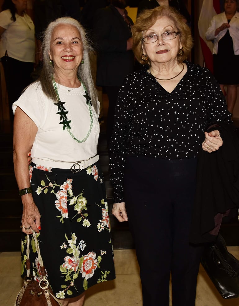 Carolina Pedro y Blanca Gatti. 
