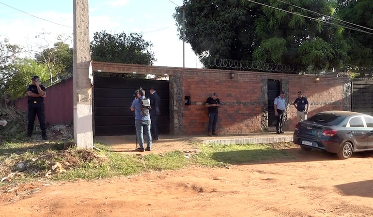 La casa quinta de la compañía Kenneddy donde ocurrió el asesinato.