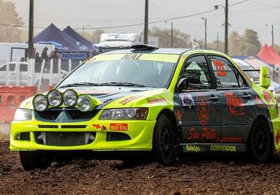 Eduardo Salerno y Aníbal García, con el Mitsubishi Lancer Evo VIII #222 del equipo San Pablo Automotores Rally Team, estarán presentes una vez más en la categoría RC2N-L.