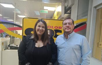 María Victoria Sosa, directora general de la OSN y Enrique Alfonso, nuevo director artístico de la agrupación.