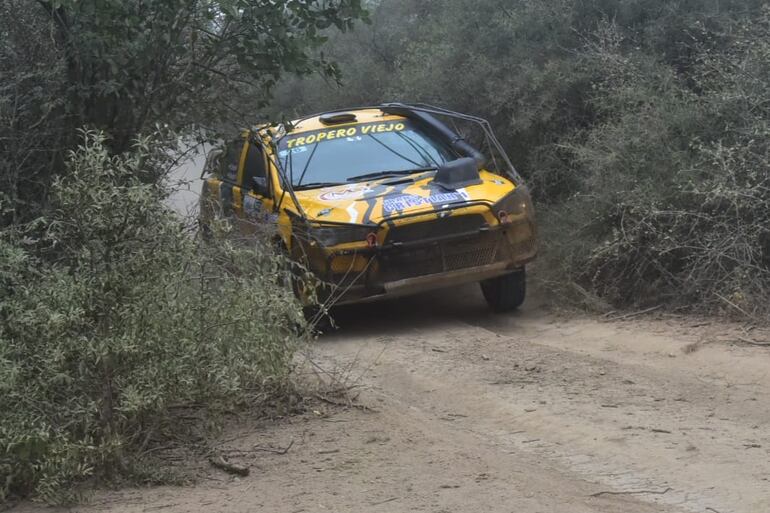 La Etapa 1 del Transchaco Rally 2023 en el Departamento de Boquerón.