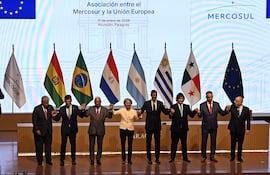 Firma de acuerdo comercial entre el Mercosur y la Unión Europea.