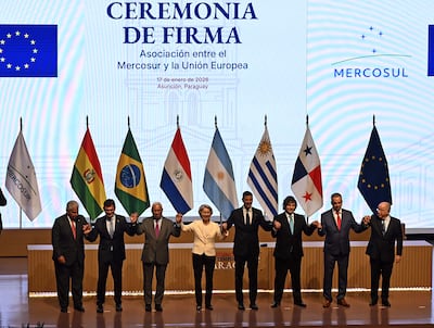 Firma de acuerdo comercial entre el Mercosur y la Unión Europea.