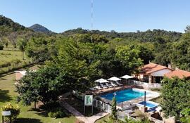 Imagen ilustrativa de un hotel en el departamento de Guairá.