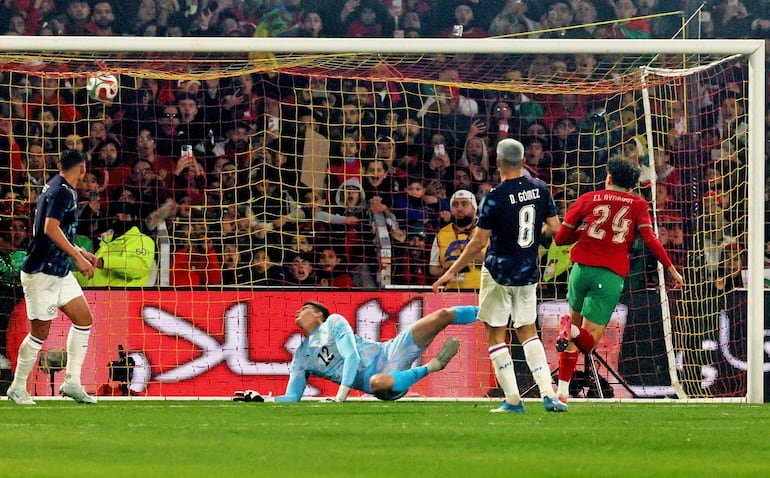 Marruecos 2-Paraguay 1: Tardía reacción albirroja