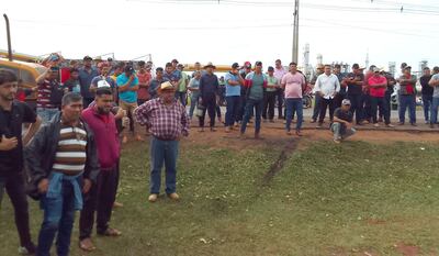 Estos mismos productores habían participado de una manifestación en la zona de Guayaybí para exigir una audiencia con las autoridades del Ministerio de Agricultura.